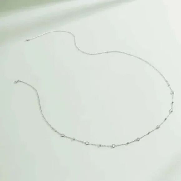 SILVER DIAMOND WAIST CHAIN - Picture 3 of 4